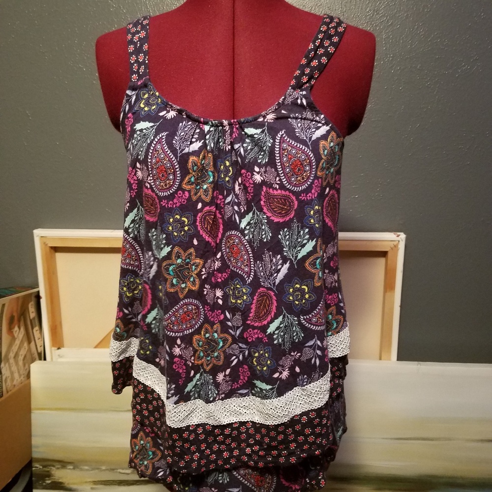 Comfy sleep set - tank top and shorts